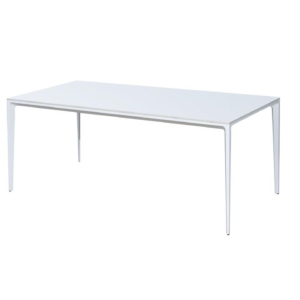 Innovation S Sintered Porcelain Stone Modern Italian Design Rectangular Dining Table 140cm - Pure White