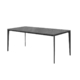 Innovation S Sintered Porcelain Stone Modern Italian Design Rectangular Dining Table 140cm - Pulpis Grey / Iron Grey