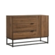 Allison Sideboard Buffet Unit Storage Cabinet W/ 3-Drawers - Walnut