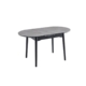 Tyron Oval Extension Wooden Ceramic Dining Table 110-140cm - Greystone Ceramic
