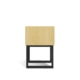Jaxon Modern Bedside Nighstand Side Table W/ 1-Drawer - Oak/White