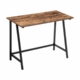 Computer Desk with Steel Frame Rustic Brown - 100cm VASAGLE