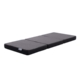 3 Fold Folding Mattress Single Portable Dark Grey Polyester