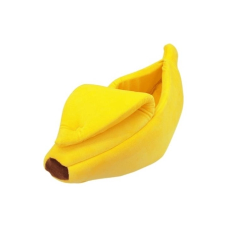 Banana Pet Bed (L Yellow)