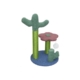 Flower Cat Tree with 2 Cactus 50cm