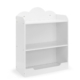 Liam Kids Furniture 2-Tier Shelf Bookcase Cloud Design Display Cabinet - White