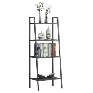 4 Tier Ladder Shelf (Black)