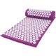 Acupressure Mat & Pillow & Bag Massage Fitness (Purple)