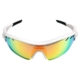Sport Sunglasses Type 1 (White frame with black end tip)