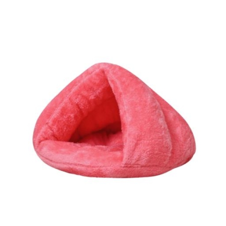 Triangle Pet Bed Nap Washable Large Red Pet Care Supplies