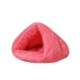 Triangle Pet Bed Nap Washable Large Red Pet Care Supplies