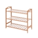 2x Levede 3 Tier Bamboo Shoe Rack Shoes Organizer Storage Shelves Stand Shelf