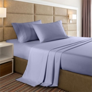 Casa Decor Bamboo Cooling  2000TC Sheet Set - Double - Lilac Grey