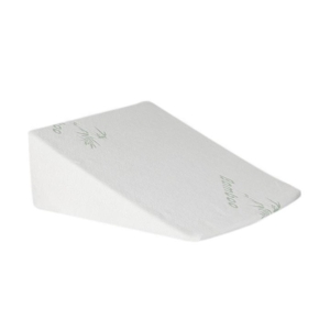 DreamZ Bedding Wedge Pillow Memory Foam Cushion Back Neck Support Bamboo 25cm