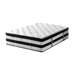 Dreamz Spring Mattress Bed Pocket Egg Crate Foam Medium Firm Super King 35CM