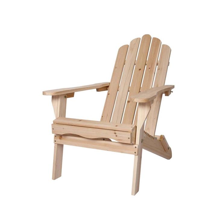 Levede Adirondack Chair Outdoor Furniture Beach Chairs Wooden Patio Garden Deck