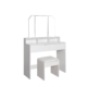 Levede Dressing Table Stool Foldable Mirror Jewellery Cabinet Makeup Storage