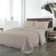 Royal Comfort Blended Bamboo Sheet Set Warm Grey - Double