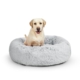 PaWz Replaceable Cover For Dog Calming Bed Mat Soft Plush Kennel Charcoal Size L