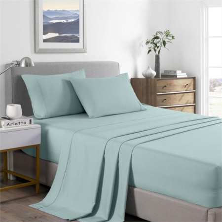 Royal Comfort Bamboo Cooling 2000TC Sheet Set - King-Frost