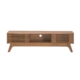 Camille Wooden Lowline Entertainment Unit TV Stand 150cm - Oak