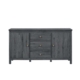 Waldo Sideboard Buffet Unit Storage Cabinet W/ 2-Doors 3-Drawers - Grey Oak