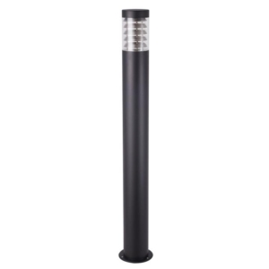 ELANORA Garden Bollard Light ES Elanora Round Black IP44 H1000mm