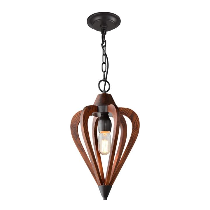 SENORITA Pendant Lamp Light Interior ES Tuscan Coffee Cherry Wood Small Arrow OD248mm