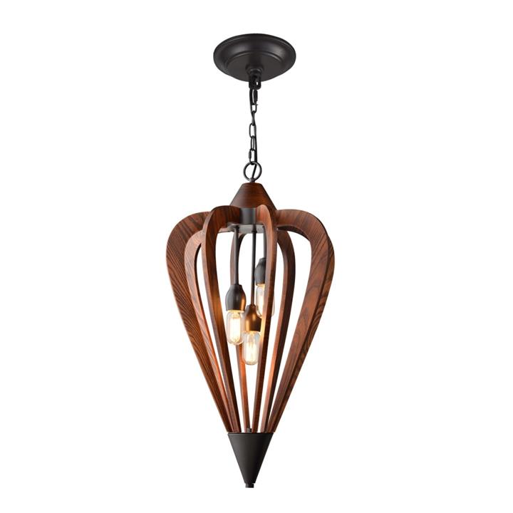 SENORITA Pendant Lamp Light Interior ESx3 Tuscan Coffee Cherry Wood Medium Arrow OD420mm