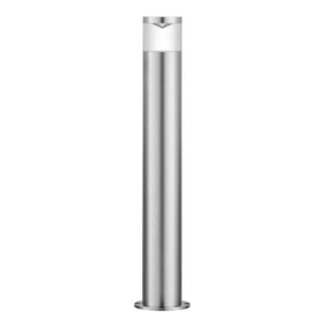 PHARE Garden Bollard Light GU10 Round Titanium IP54 H445mm Low Glare