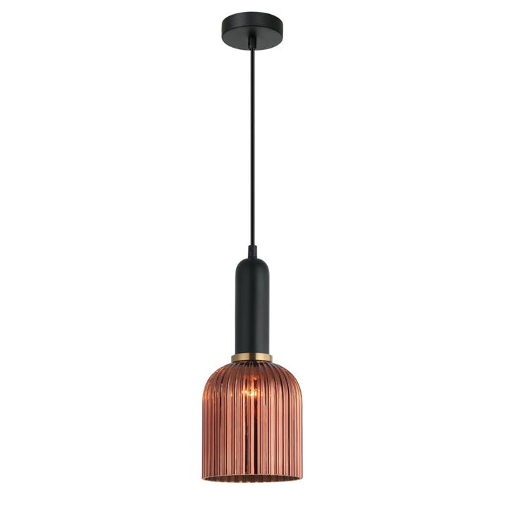 VINTAJ Pendant Lamp Light Interior ES Copper Glass Ellipse OD140mm