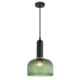 VINTAJ Pendant Lamp Light Interior ES Green Glass Dome OD200mm