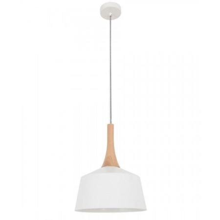 NORDIC Pendant Lamp Light Interior ES White Small Angled Dome OD270mm