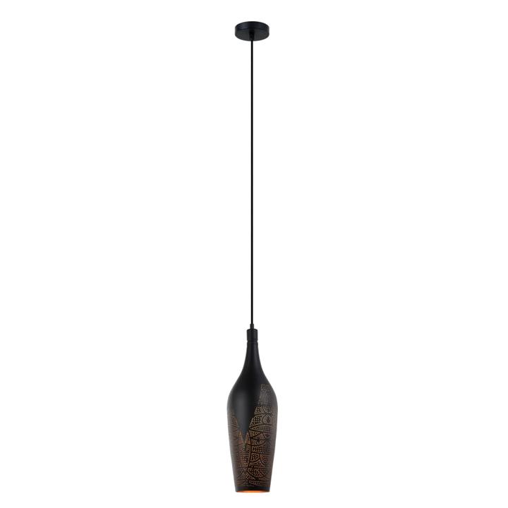 MARRAKESH Pendant Lamp Light Interior ES Black Bottle OD160mm with Gold