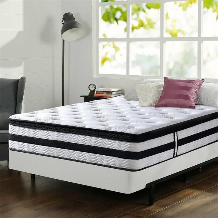 DreamZ 35CM Thickness Euro Top Egg Crate Foam Mattress in Single Size