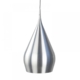 Erissa Modern Classic Sleek Contour Wine Glass Metal Pendant Light Lamp - Aluminium