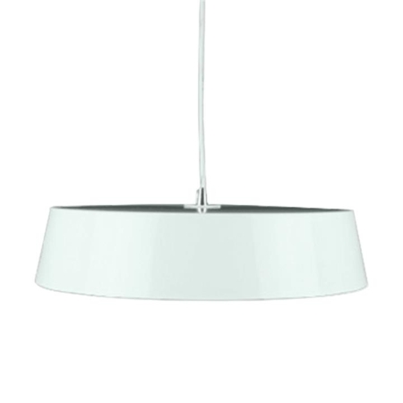 Parra Classic Metal Pendant Light Lamp High Gloss Finish - White
