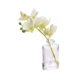 Orchid Artificial Faux Plant Flower Decorative 27cm In Bottle Vase