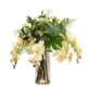 All Round Orchid Artificial Faux Plant Flower Decorative Arrangement 76cm