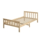 Levede Wooden Bed Frame King Single Size Mattress Base Solid Pine Wood Natural