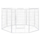 PaWz 8 Panel 40'' Pet Dog Playpen Puppy Exercise Cage Enclosure Fence Metal