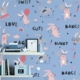 Bunnies and the Magic Nursery Wall Sticker Decoration