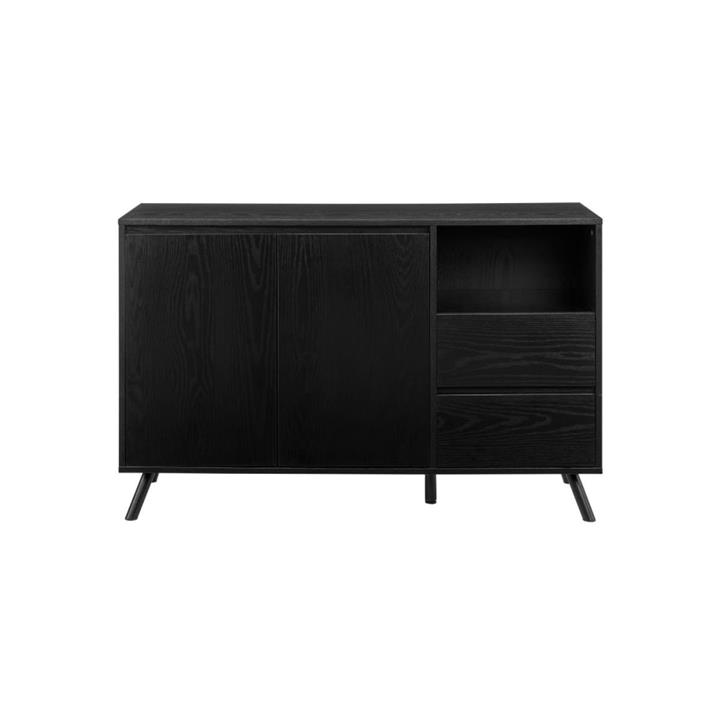 Baily Buffet Unit Sideboard Storage Cabinet - Black