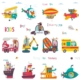 Cars Cars Cars Wall Sticker Decoration