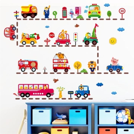 Cars Wall Sticker Decoration