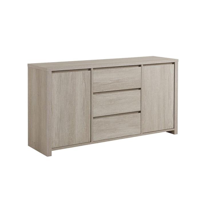 Alta Collection Buffet Unit Sideboard Storage Cabinet - Dusky Oak