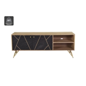 Bodrum Entertainment Unit TV Stand Storage Cabinet 140cm