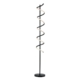 Angelina Modern Curved Spiral LED Floor Reading Lamp Light - Black