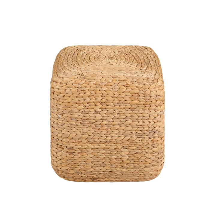 Cleo Ottoman Low Foot Stool Square - Natural