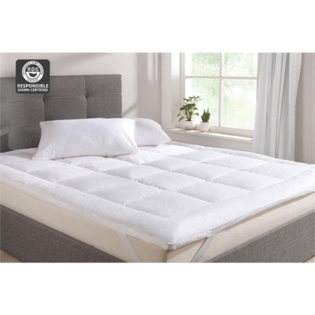 Goose Down and Feather Mattress Topper - Queen - Queen